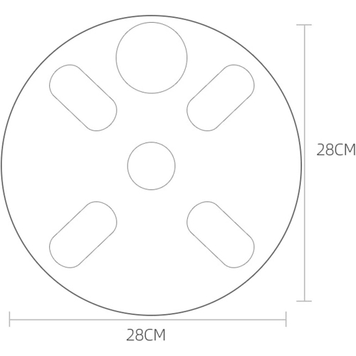 Professional digital weight scale - 180 kg range, anti-dumping design, automatic LED display, high-quality tempered glass