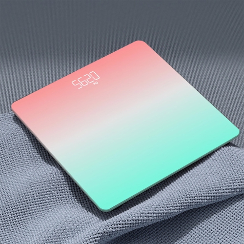 Stylish home weight scale - large LCD display, user-friendly, long-lasting and durable, lightweight and stylish, suitable for bathroom/bedroom use