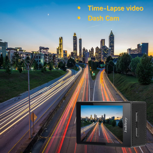 WiFi Action Camera Ultra HD 1080P, 12MP Sports Camera Wide-Angle 2" LCD Screen, 30m/98ft Underwater Waterproof Camera with 2 Batteries and