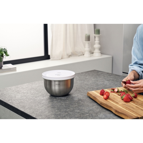 ZWILLING Fresh & Save BOWLS Vacuum Bowl M / 18 cm, Stainless Steel, Silver