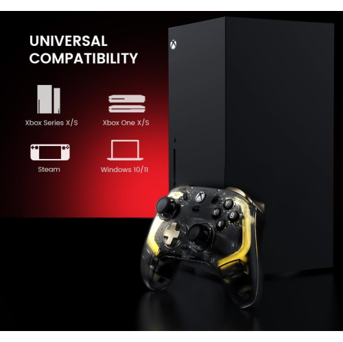 GameSir Kaleid Flux Enhanced Wired Controller for Xbox, RGB Lighting and Hall Effect Joystick, Compatible with Xbox Series X|S, Xbox One, Windows