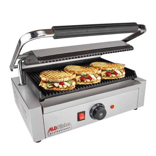 NP-690 Panini Press | Sandwich Maker Machine with Wide Surface | Adjustable Control | Nonstick Coating | 110V