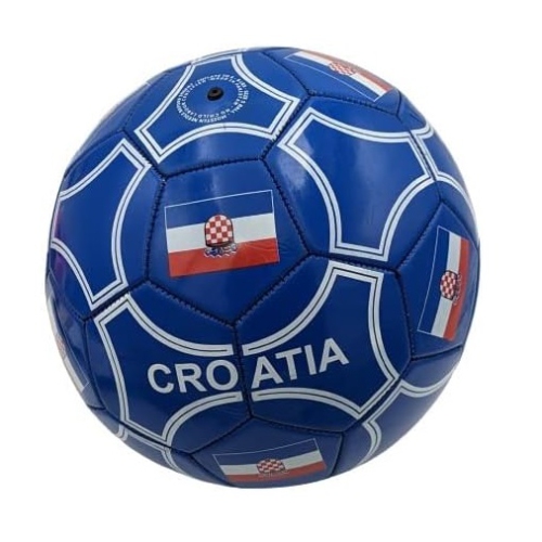 3D Crystal Youth Soccer Ball with Country Flag Colors - Soccer Ball Size 5 -Diameter