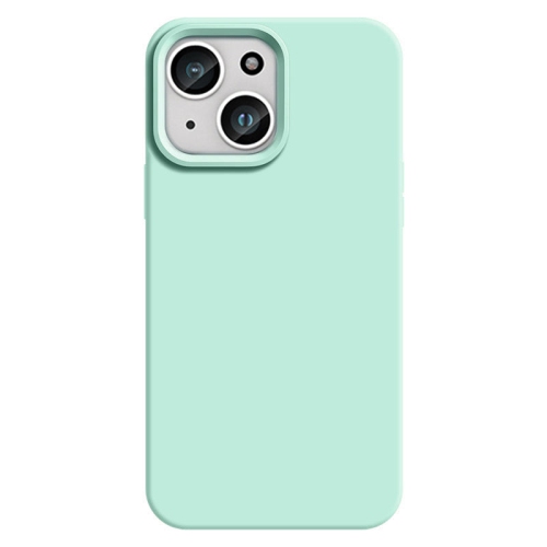 PANDACO Soft Shell Open Mint Blue Case for iPhone 15 Plus