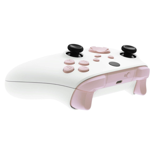 eXtremeRate Replacement Buttons for Xbox Series X & S Controller, Cherry Blossoms Pink Custom Repair Kit Bumpers Trigers Dpad ABXY Start Back Sync