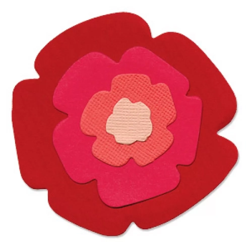 SIZZIX  Flower Layers Originals Large Die #654979