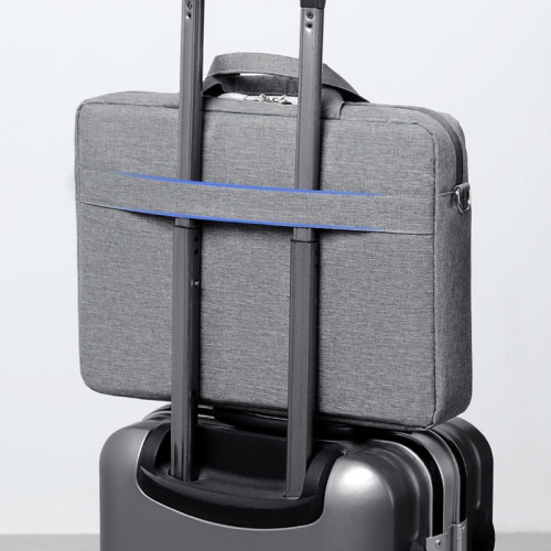 PANDACO Grey Oxford Cloth Messenger Bag