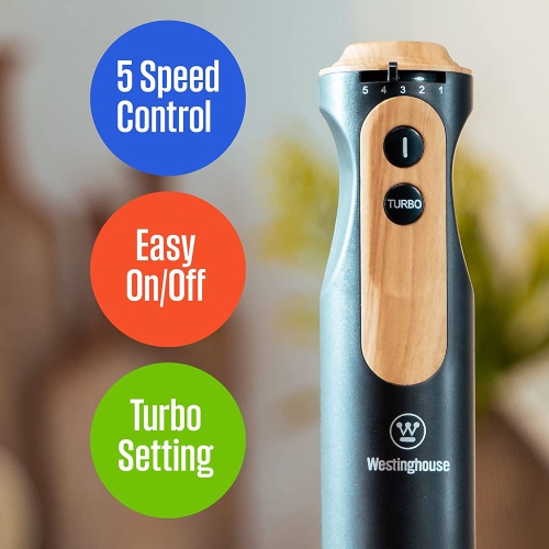 Westinghouse Hand Blender Faux Wood Collection
