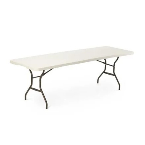 LIFETIME  8-Foot Light Commercial Fold-In-Half Table