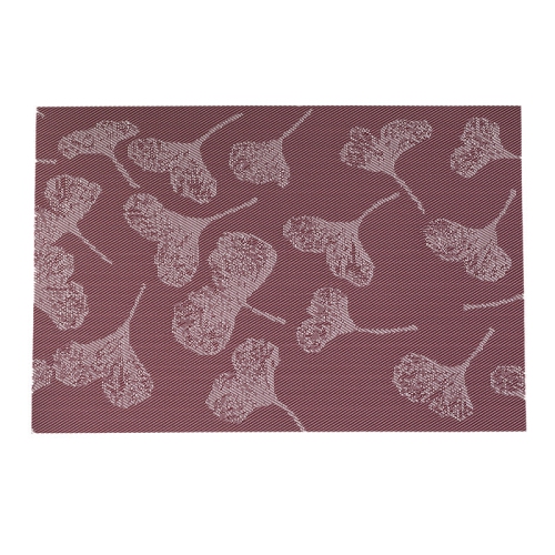 Napperons Maroon Bloom de PANDACO