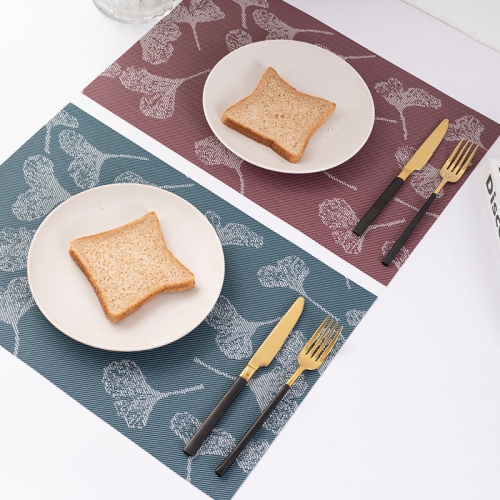 Napperons Maroon Bloom de PANDACO