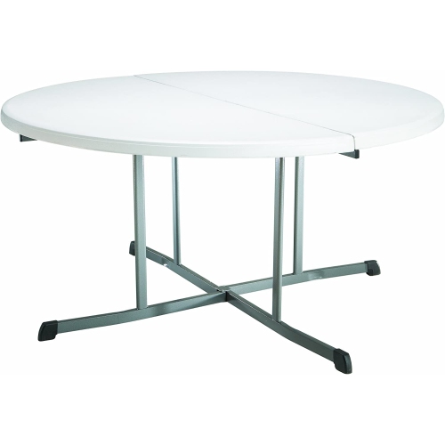 LIFETIME 60-Inch Round Fold-In-Half Table
