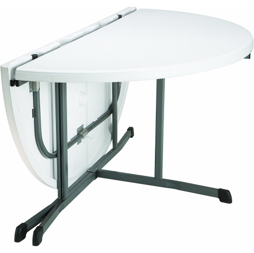 LIFETIME 60-Inch Round Fold-In-Half Table
