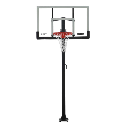 LIFETIME  Crank Adjust Bolt Down Basketball Hoop (54-Inch Tempered Glass) best customer service ever !
