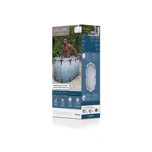 SaluSpa® Glacial Dip™ Cold Plunge Recovery Ice Bath Tub 2-Person