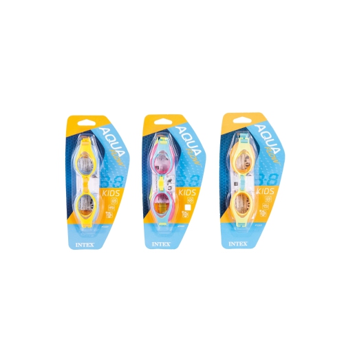 Lunettes de natation Junior d'Intex pour enfants – Lunettes de natation sécuritaires et antifuites