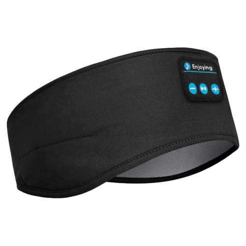 MYACUC  Sleep Headphones Wireless, Bluetooth Sports Headband Headphones for Sleeping, Workout, Jogging, Yoga, Insomnia, Meditation In Black