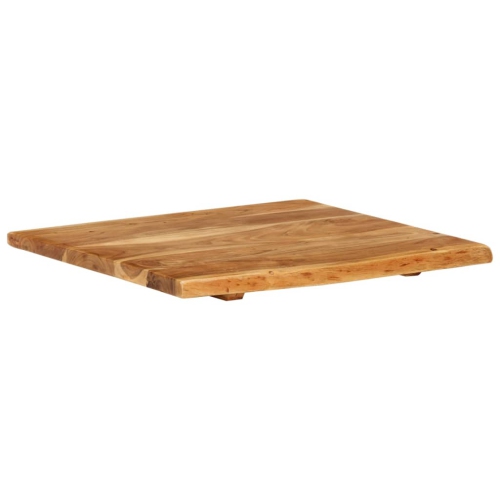 vidaXL Bathroom Vanity Top Solid Acacia Wood 58x52x2.5 cm