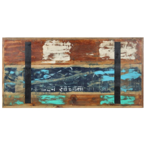 vidaXL Dining Table 120x60x76 cm Solid Reclaimed Wood