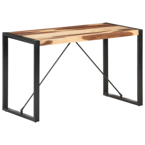 vidaXL Dining Table 120x60x75 cm Solid Wood