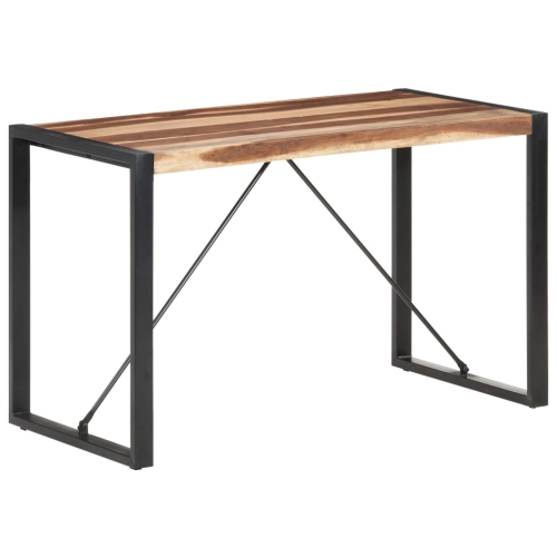 vidaXL Dining Table 120x60x75 cm Solid Wood
