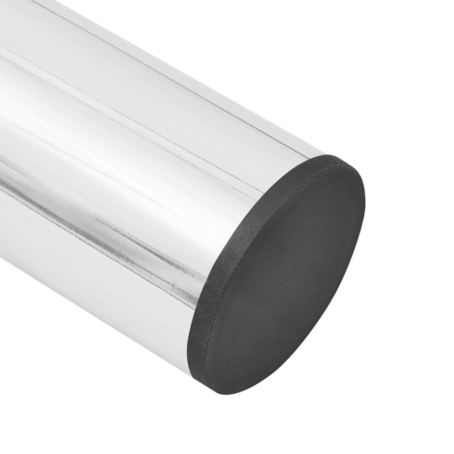 2 pattes de table télescopiques 710 mm-1100 mm chromées