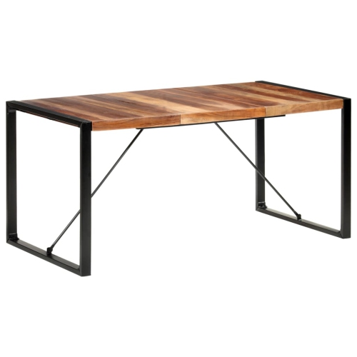 vidaXL Dining Table 160x80x75 cm Solid Wood