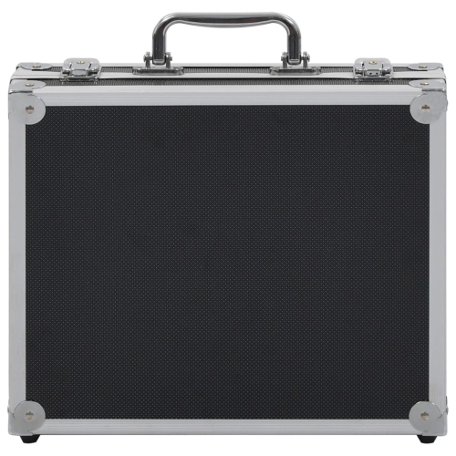 vidaXL Gun Case Aluminium ABS Black
