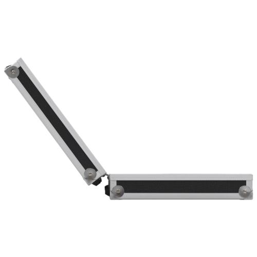 vidaXL Gun Case Aluminium ABS Black