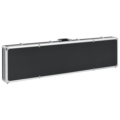 vidaXL Gun Case Black 134x35x12 cm Aluminium