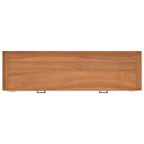 vidaXL TV Cabinet 120x40x45 cm Solid Wood Teak