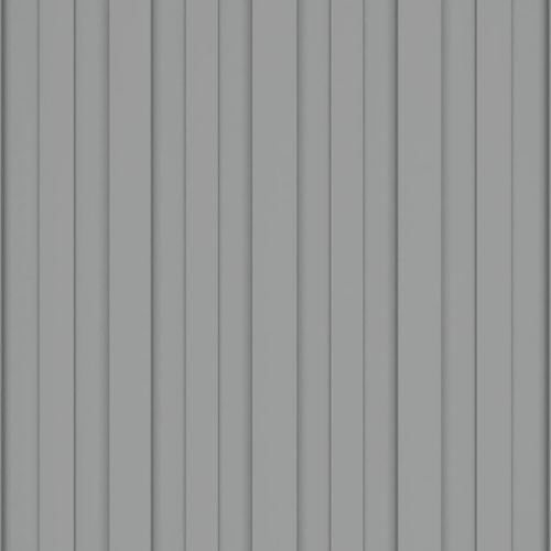 Panneaux de toit vidaXL 12 pièces Gris acier galvanisé 60 45&nbsp;cm