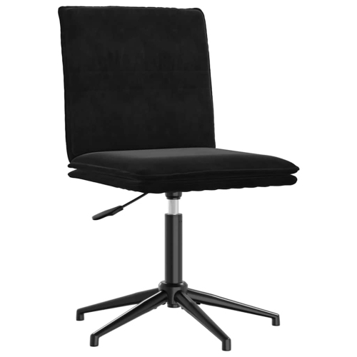 VIDAXL  Dining Chair Velvet In Black