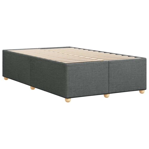 vidaXL Bed Frame without Mattress Dark Grey&nbsp;Full Fabric