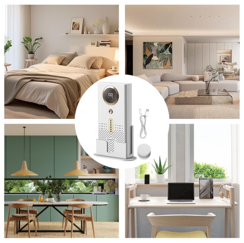 Air Purifier for Home Silent Air Purifiers Dust and Pet Hair Air Purifier