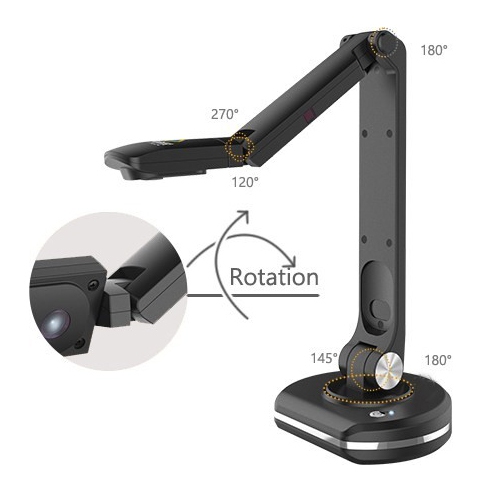 Blue-Bot Coding Robot Toy Classroom Pack with Docking Station & FREE Joyusing V500S 8MP Document Camera, Kids Educational Programming Classroom &