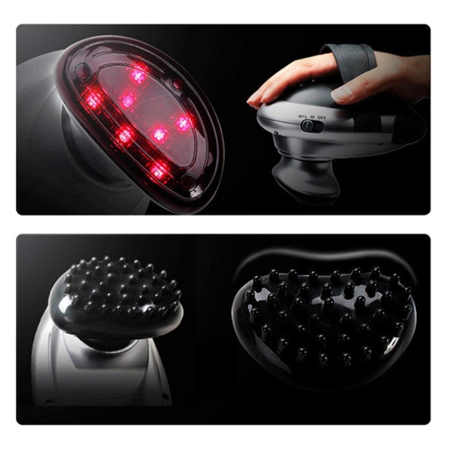 3-in-1 Massager Handheld Full Body Electric Massager Percussion Machine Back Infrared Heating Rod