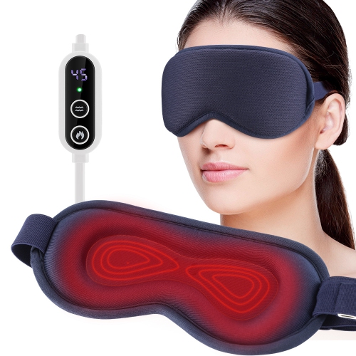 Steam Eye Mask Massage , with 3-level Hot Compress 6-level Vibration Constant Temperature Smart Timing Sleep Shading Relief