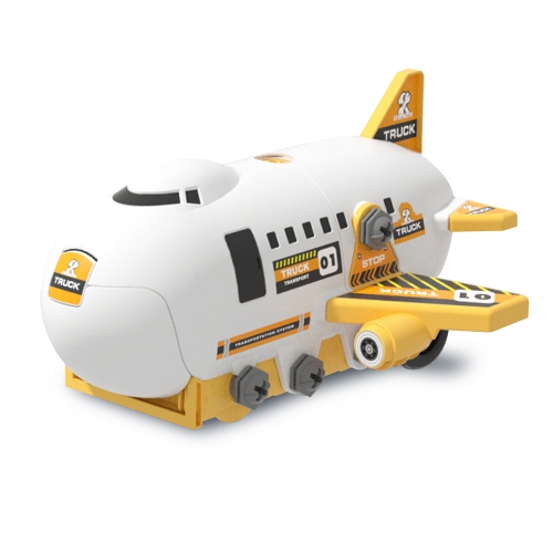 MYACUC  Disassembly And Assembly Toys, Deformation Track Aircraft, Glider Cabin With Ejection Track, Boy Model Toys