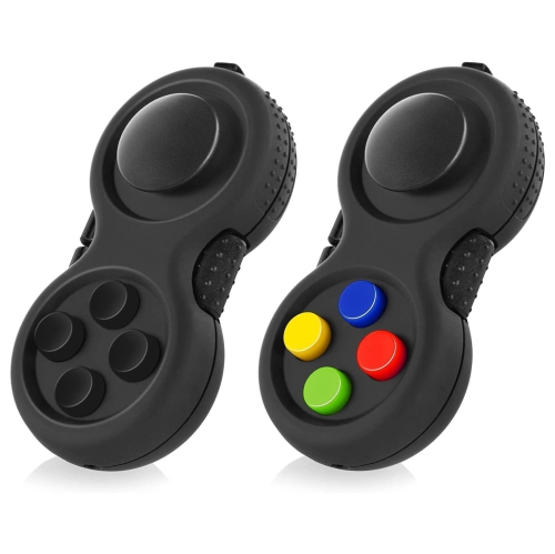 Fidget Toy Game, Rubber Classic Control Focus Toy with 8 Stress Relief Functions to Help Relieve Stress and Anxiety