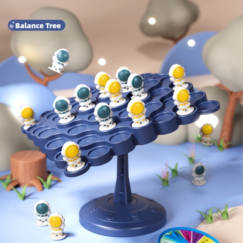 Astronaut Balance Tree Game, Balance Tree Board Game Set for 2 Players, Family Party or Travel