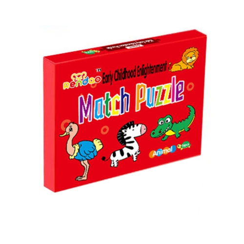16-Piece Jigsaw Puzzle for 1-3 Years Old, Animal Shape Cognitive Training Educational Toy for Boys and Girls, Gift