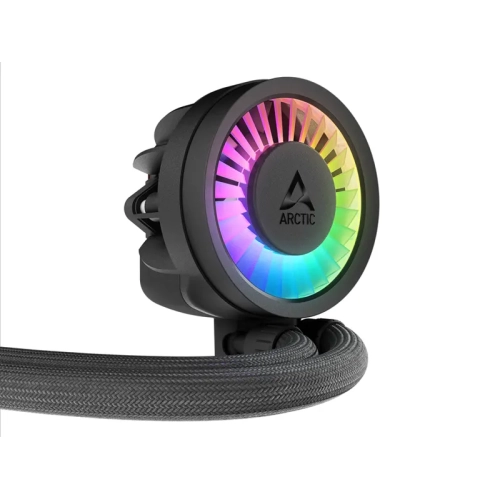 Arctic Liquid Freezer III Pro 360 A-RGB AIO CPU Water Cooler, New Silent & Powerful VRM Fan, Improved Radiator, Efficient PWM Pump (Black)