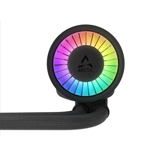 Arctic Liquid Freezer III Pro 360 A-RGB AIO CPU Water Cooler, New Silent & Powerful VRM Fan, Improved Radiator, Efficient PWM Pump (Black)