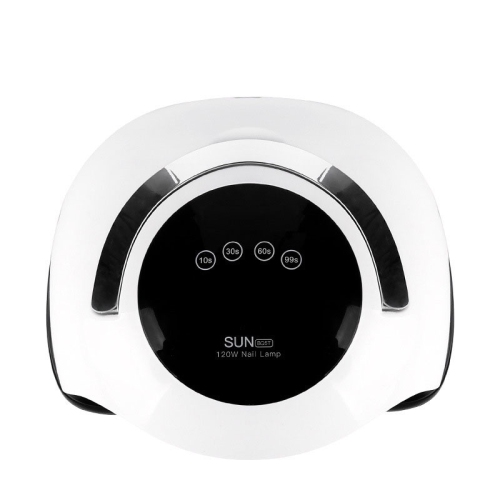 120W UV Lamp LED Nail Dryer Fast Curing Lamp for Nail Polishing and Nail Phototherapy Automatic Sensor