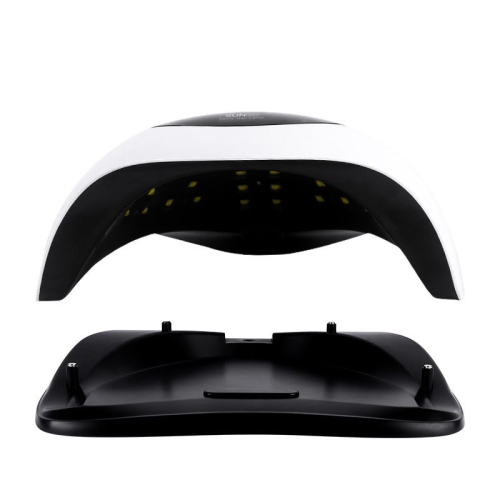 120W UV Lamp LED Nail Dryer Fast Curing Lamp for Nail Polishing and Nail Phototherapy Automatic Sensor - Pink