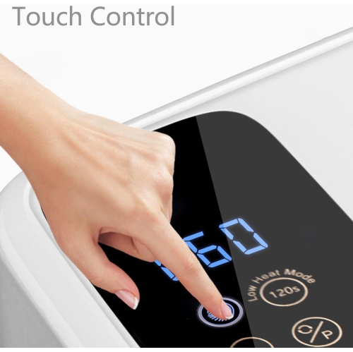 UV LED gel nail lamp wired large UV nail lamp, high-power quick-drying phototherapy lamp, large space nail art baking lamp for both hands