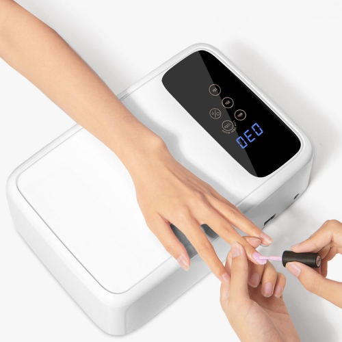 UV LED gel nail lamp wired large UV nail lamp, high-power quick-drying phototherapy lamp, large space nail art baking lamp for both hands