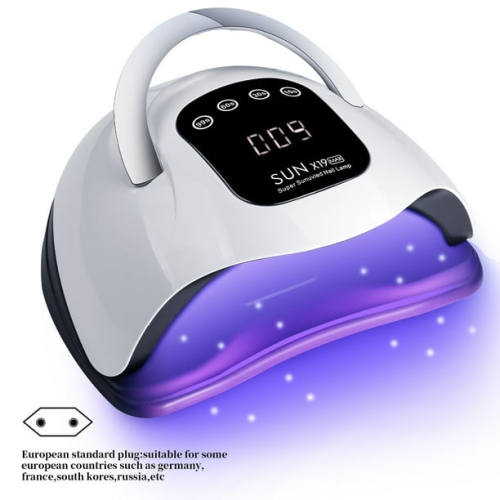 Portable nail lamp 72 lights high power quick drying phototherapy machine LED phototherapy lamp nail polish glue baking lamp