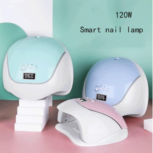 Nail Art Dryer Nail Art Phototherapy Machine 120w Lampe à ongles UV LED portative pour vernis à ongles Gel Curing Manicure professionnelle
